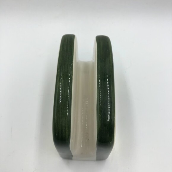 Vintage Style Eyes by Baum Bros Ceramic Napkin Holder Grapevine Fruit Decor - Picture 8 of 13